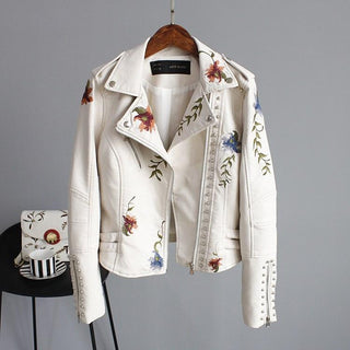 Ella™| Leder-Look Jacke