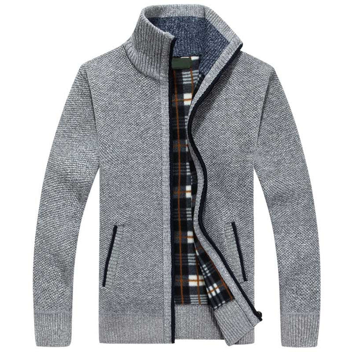 Kurt | Herren Strickjacke mit Reißverschluss