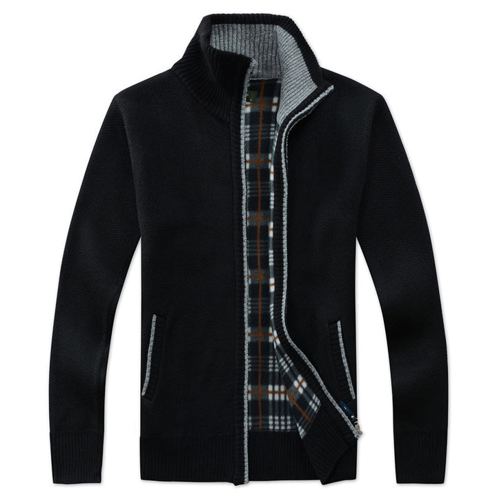 Kurt | Herren Strickjacke mit Reißverschluss