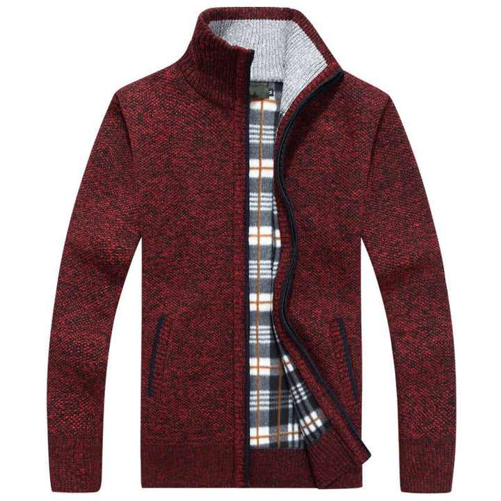 Kurt | Herren Strickjacke mit Reißverschluss