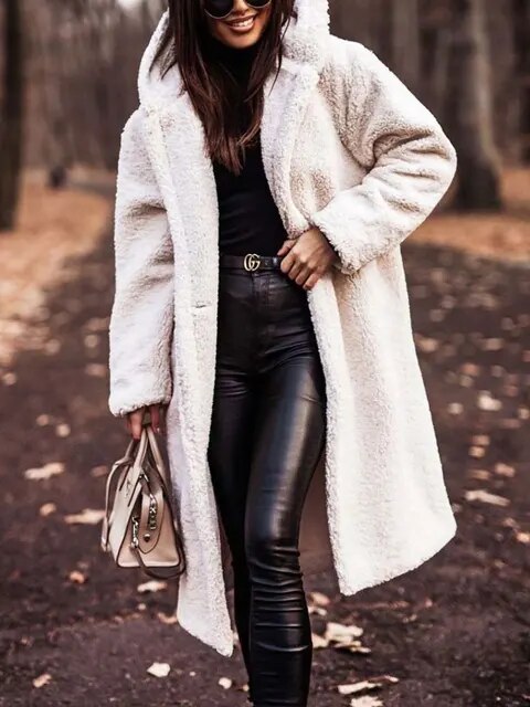 Pamela | Langer Wollmantel