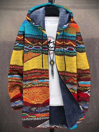 Mabyla | Luxuriöser, von Kunst inspirierter Cardigan