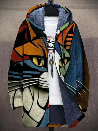 Mabyla | Luxuriöser, von Kunst inspirierter Cardigan