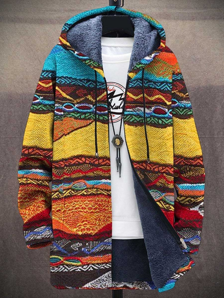 Mabyla | Luxuriöser, von Kunst inspirierter Cardigan