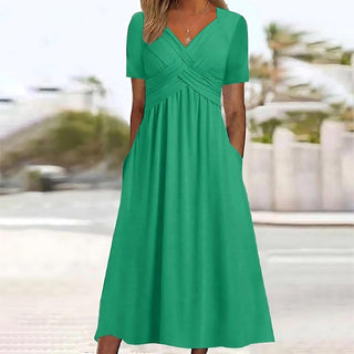 ISADORA | ELEGANTES A-LINIEN MIDIKLEID