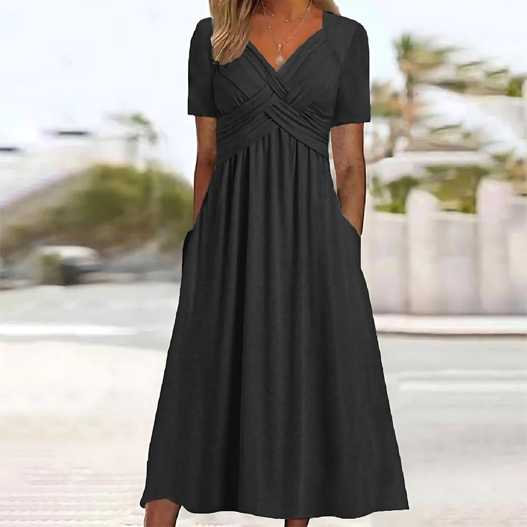 ISADORA | ELEGANTES A-LINIEN MIDIKLEID