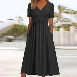 ISADORA | ELEGANTES A-LINIEN MIDIKLEID