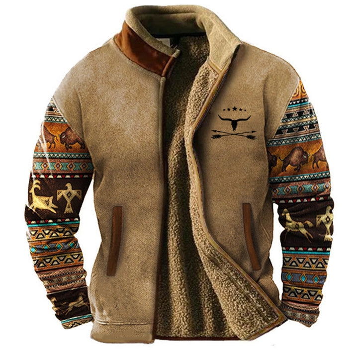 Mabyla | Lässige Fleecejacke für Herren