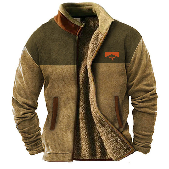 Mabyla | Lässige Fleecejacke für Herren