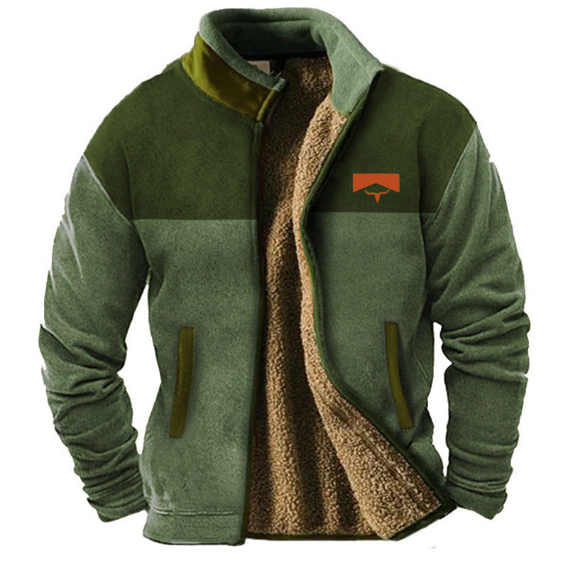 Mabyla | Lässige Fleecejacke für Herren