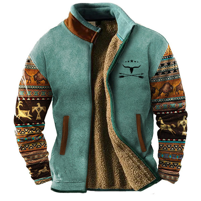 Mabyla | Lässige Fleecejacke für Herren