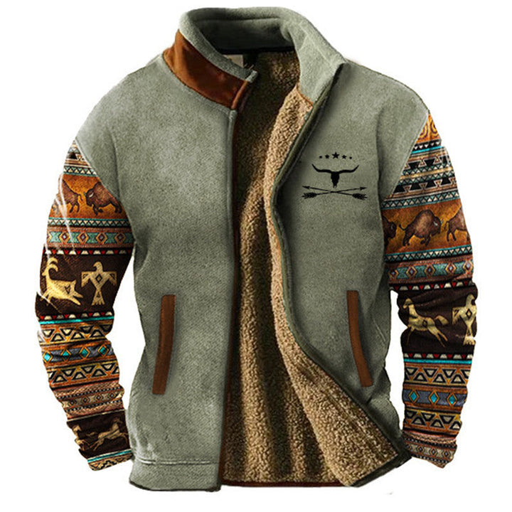 Mabyla | Lässige Fleecejacke für Herren
