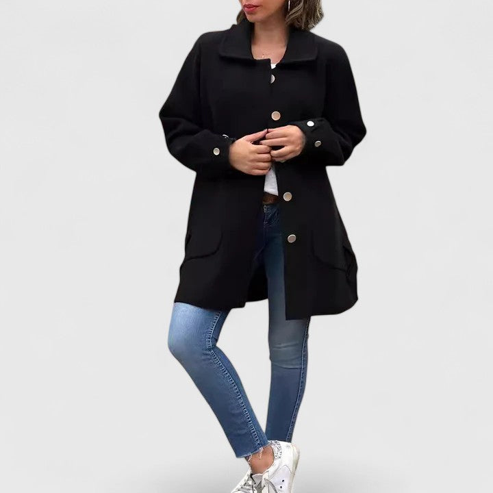 Mabyla | Zeitlos eleganter Mantel für Damen
