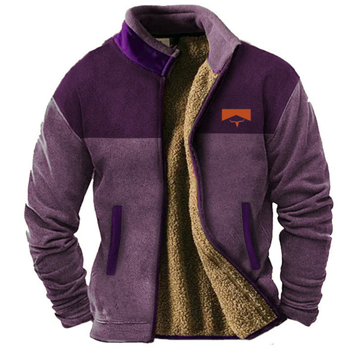 Mabyla | Lässige Fleecejacke für Herren