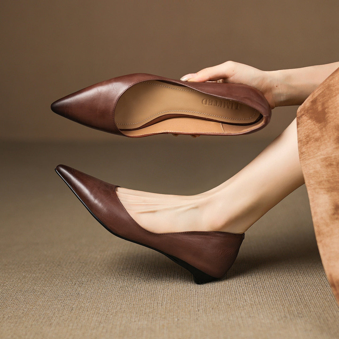 Arla Echtes Leder Ballerinas