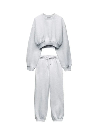 Merel | Zweiteiliges Crop-Top-Set