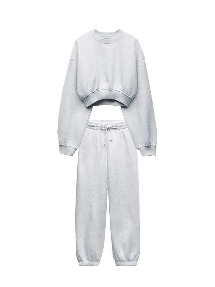 Merel | Zweiteiliges Crop-Top-Set