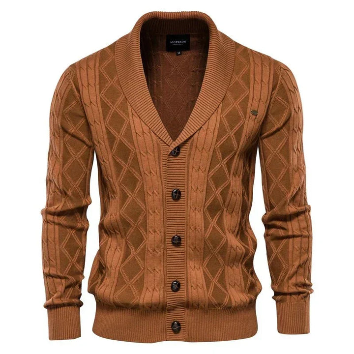 Waldemar | Herren Cardigan mit Knopfleiste