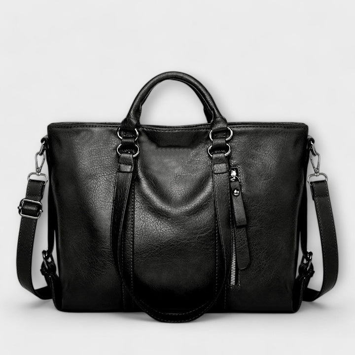 Olivia - Große Lederhandtasche