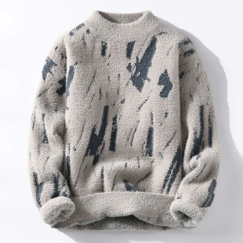 Arnold | Kaschmir-Halber Rollkragenpullover im Streetwear-Stil