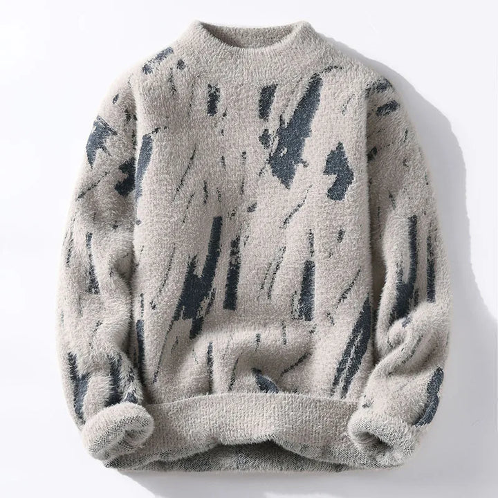 Arnold | Kaschmir-Halber Rollkragenpullover im Streetwear-Stil
