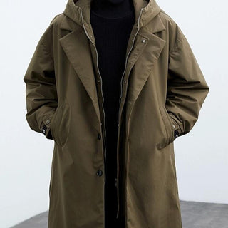 Jonas | Wintermantel Jacke mit Kapuze