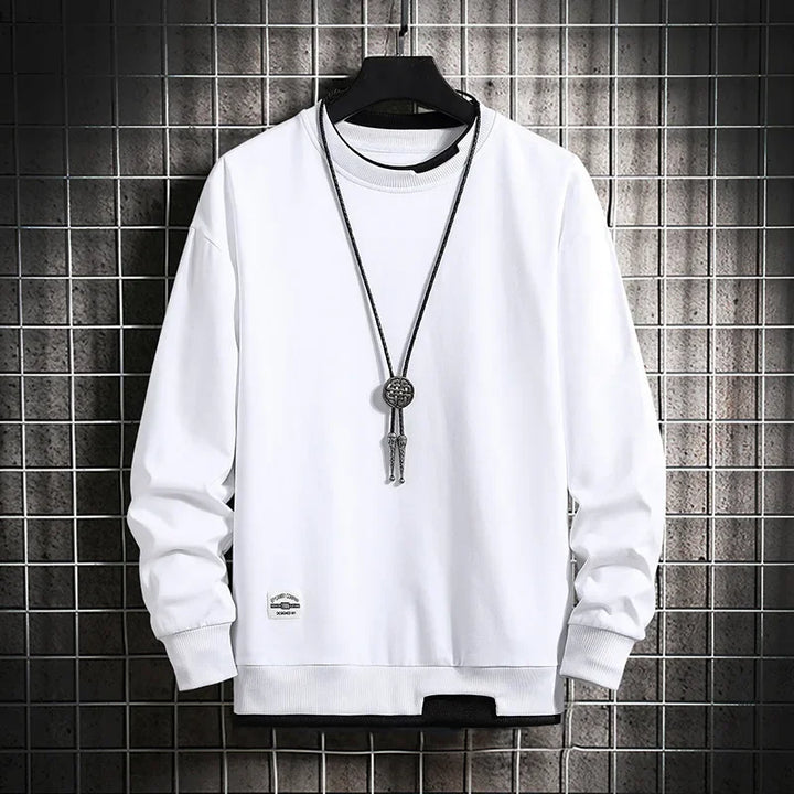 Marvin | Pullover mit Rundhalsausschnitt