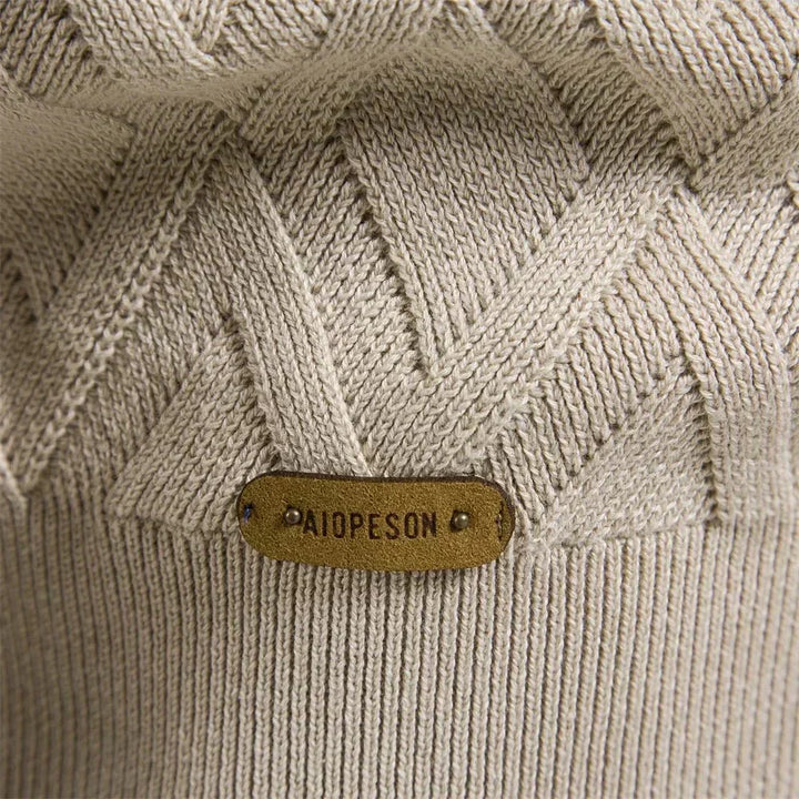 Theodor | Herrenpullover mit Rautenmuster