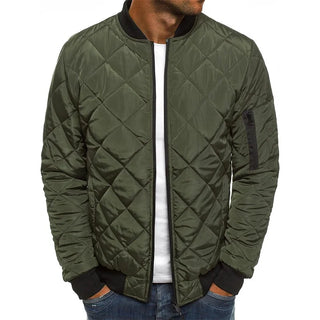 Dale | Baumwolljacke mit Rautenmuster