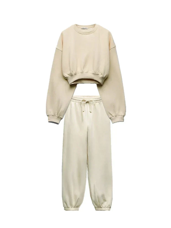 Merel | Zweiteiliges Crop-Top-Set