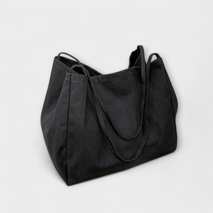 Olivia - Hochwertige Große Canvas-Shopper-Tasche