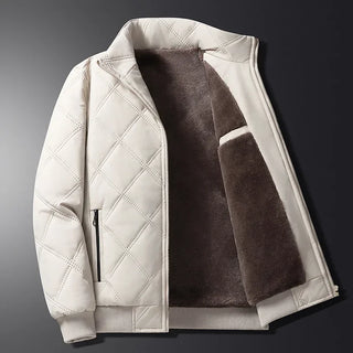 Nolan | Jacke mit Stehkragen und Diamantmuster