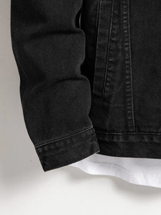Regan | Geknöpfte Jeansjacke