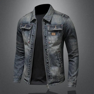 Hugo | Jeansjacke mit Reißverschluss