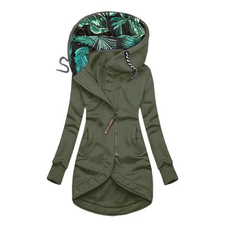 Kaycee | Langer Slim-Fit Hoodie