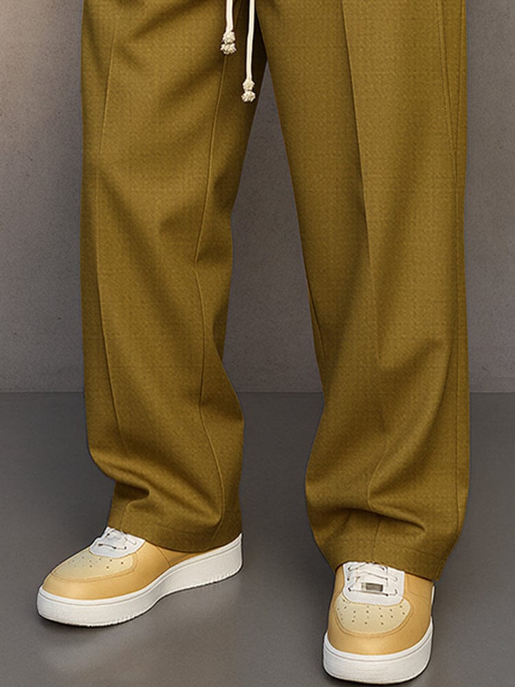 Mabyla | Relaxed-Fit-Hose für Herren – für Arbeit und Freizeit, mit Reißverschluss und elastischem Bund