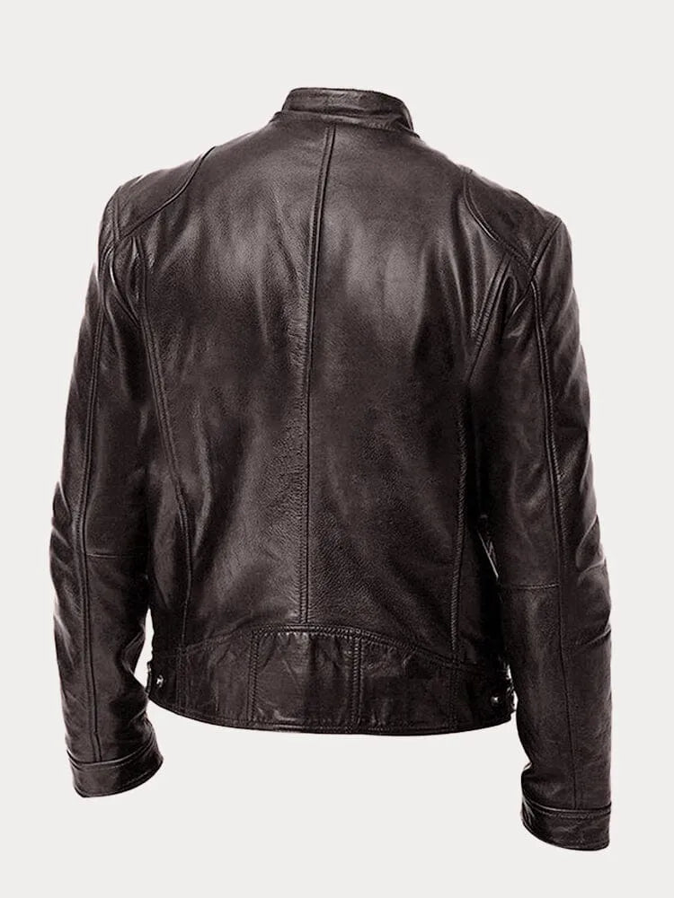 RINO | Trendige Kunstlederjacke