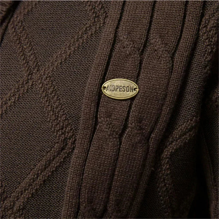 Waldemar | Herren Cardigan mit Knopfleiste
