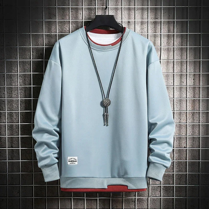 Marvin | Pullover mit Rundhalsausschnitt