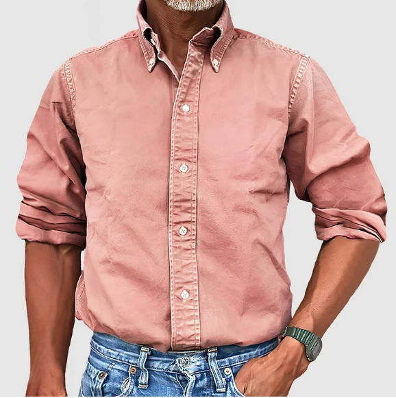 Thomas | Poloshirt mit Knöpfen