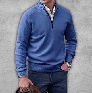 Markus | Eleganter Reißverschluss-Pullover