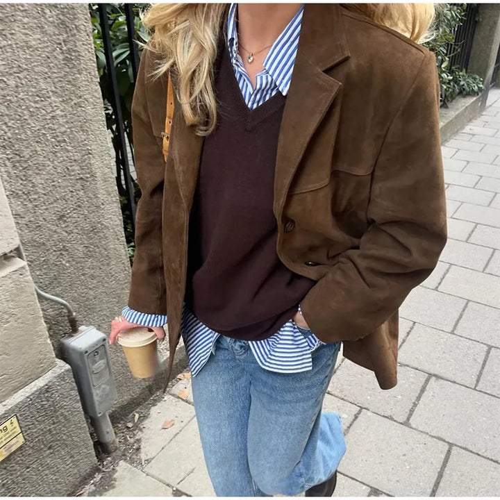 Anja | Jacke mit Taschen