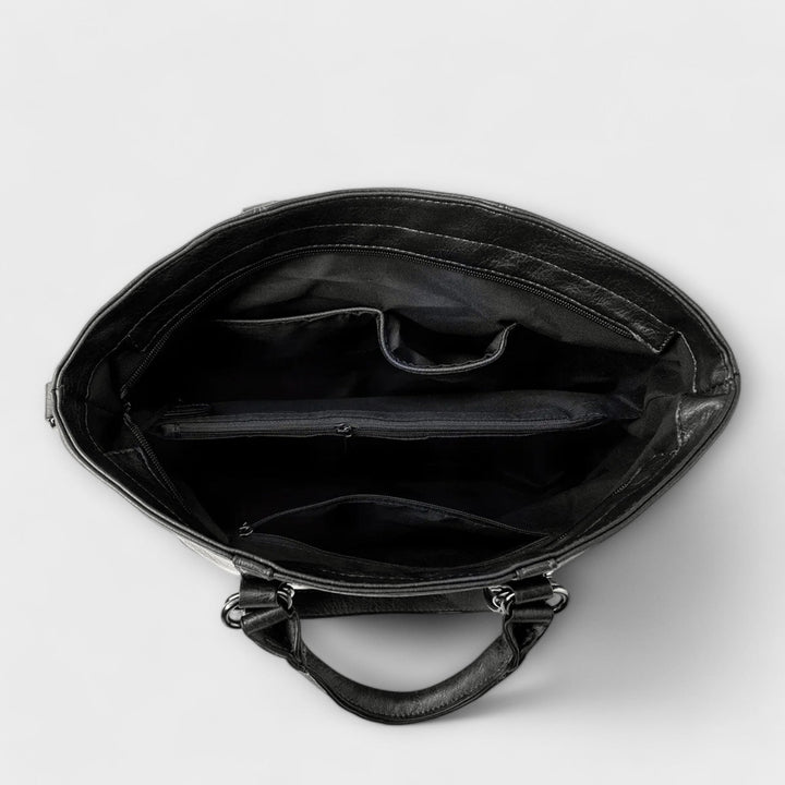 Olivia - Große Lederhandtasche