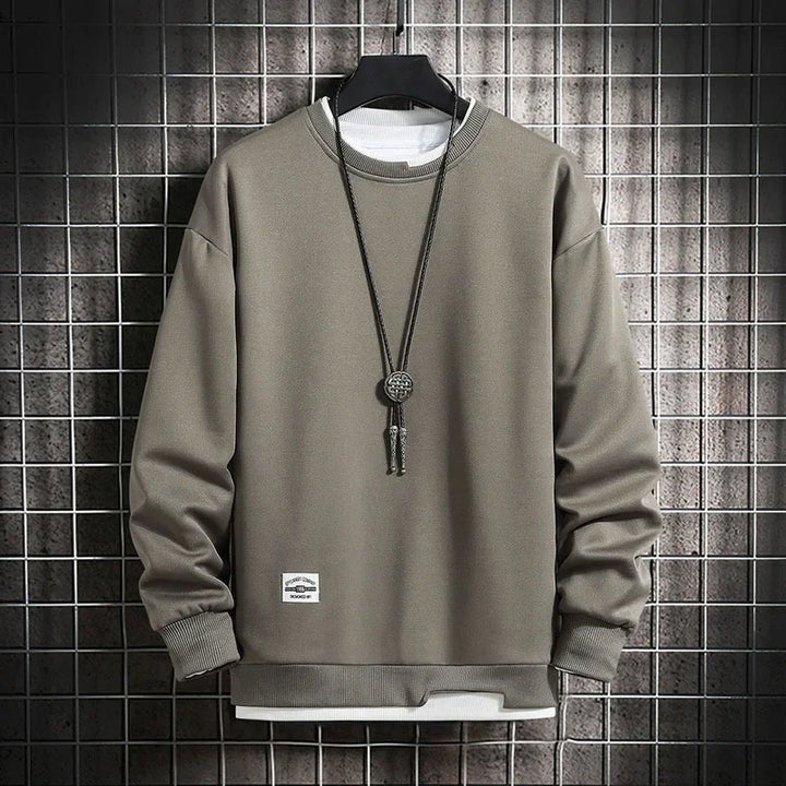 Marvin | Pullover mit Rundhalsausschnitt