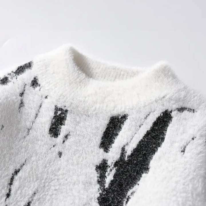 Arnold | Kaschmir-Halber Rollkragenpullover im Streetwear-Stil