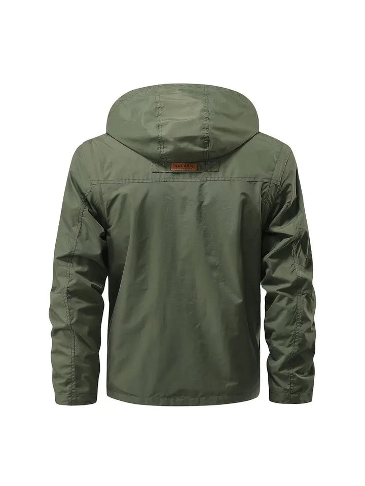 Evra | 2-in-1 Windjacke mit integrierten Handwärmern