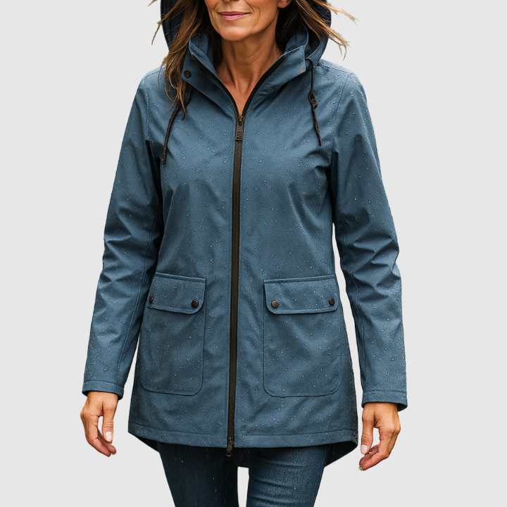 Mabyla | Wasserdichte Regenjacke für Damen