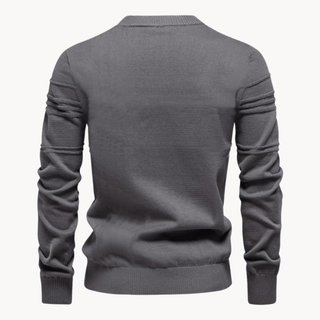 Burkhard | Stilvoller Herrenpullover mit Karodesign