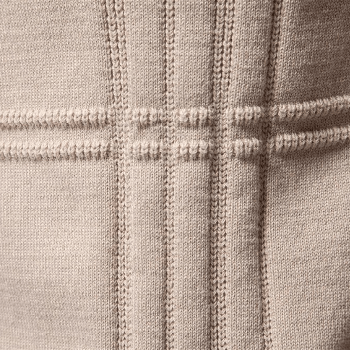 Burkhard | Stilvoller Herrenpullover mit Karodesign