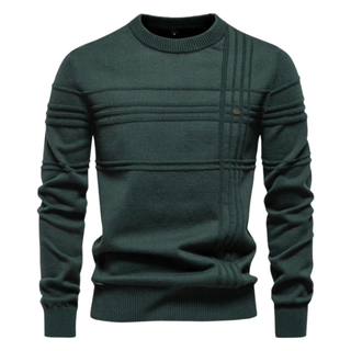 Burkhard | Stilvoller Herrenpullover mit Karodesign